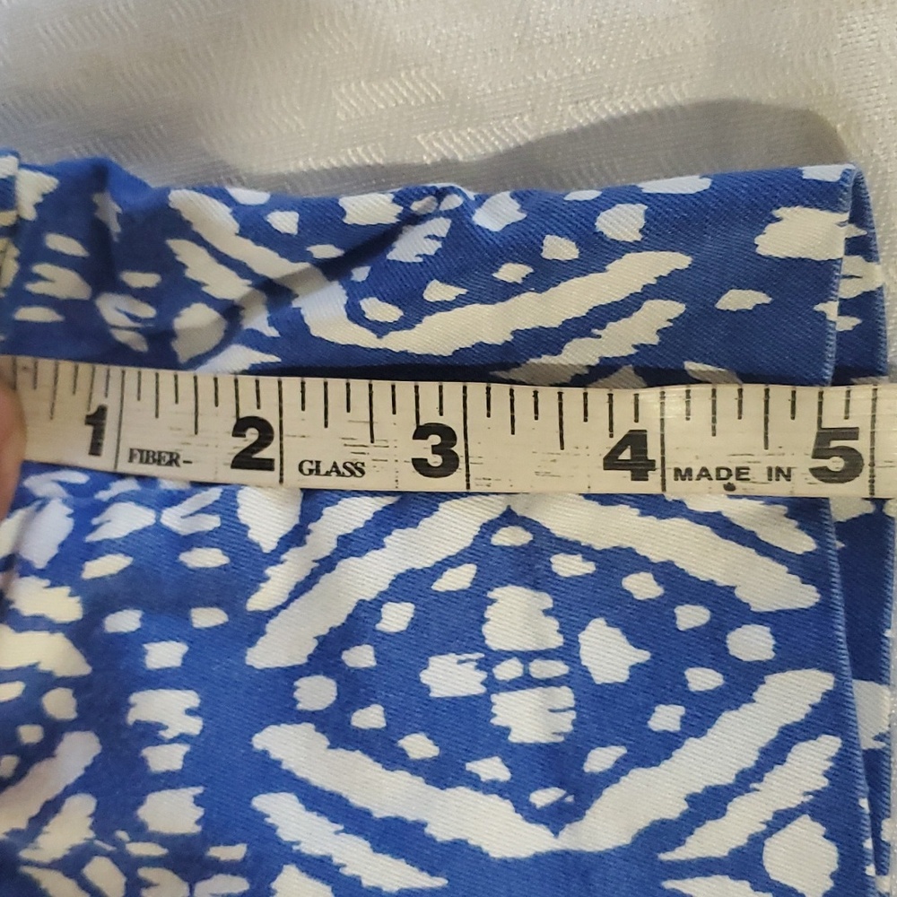 J.crew stretch city fit blue shorts size 2 - Picture 9 of 11